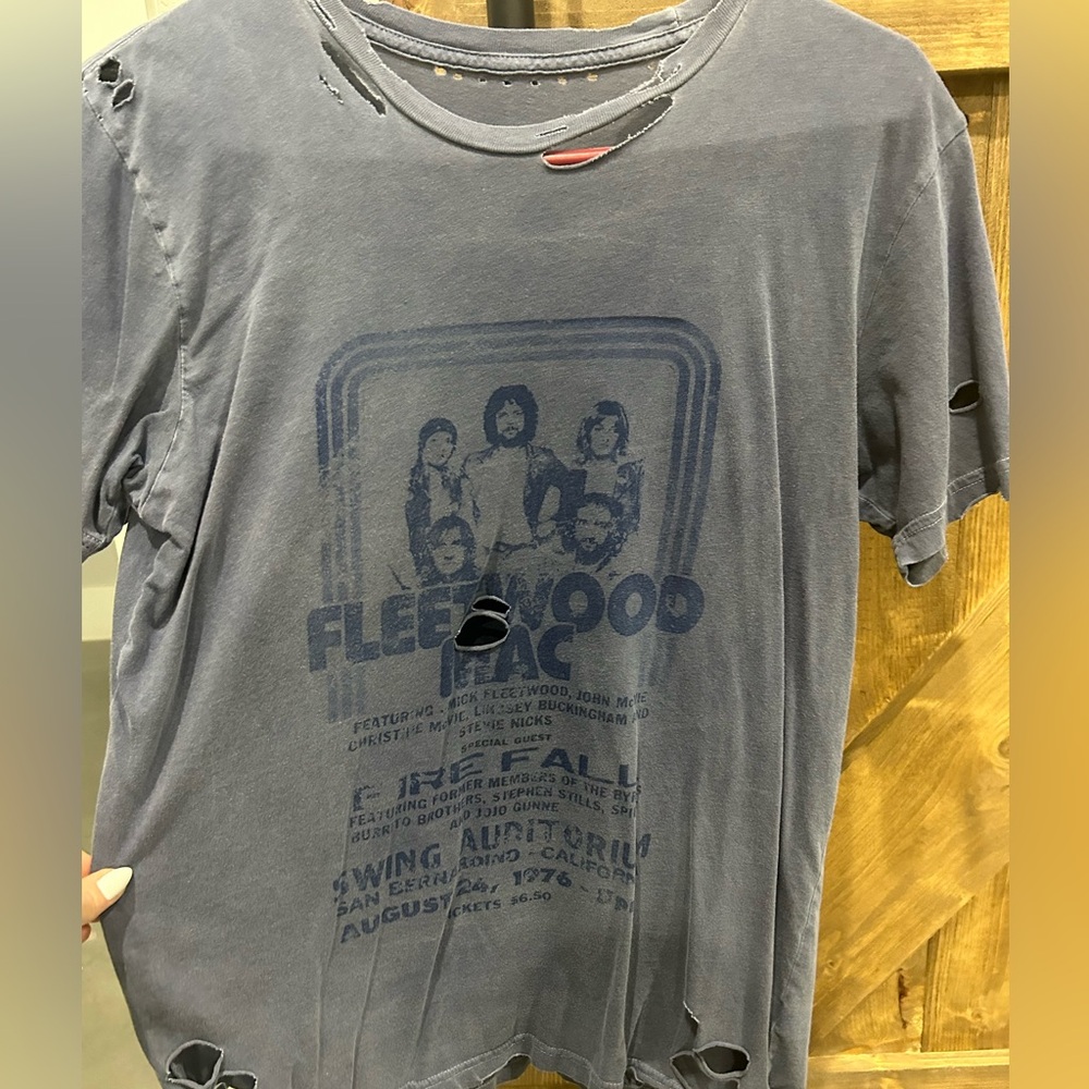 Fleetwood Mac distressed Tee